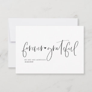 letreiro de agradecimento de casamento eternamente