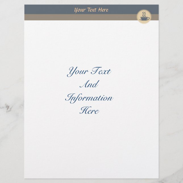 Letreiro de café quente (Frente)