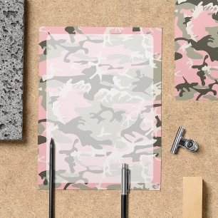 Letreiro do Exército Militar da Camuflagem Rosa e 