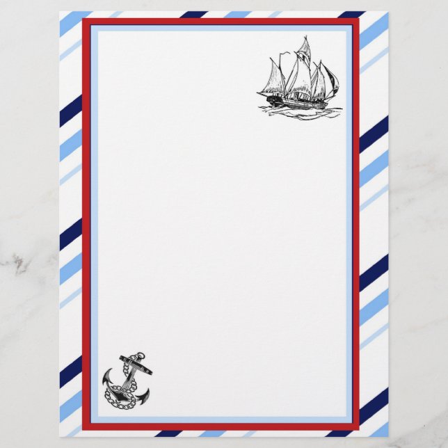 Letreiro para navio e ancoragem náuticos (Frente)