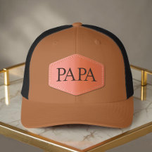Letreiro personalizado PAPA Camel e Preto