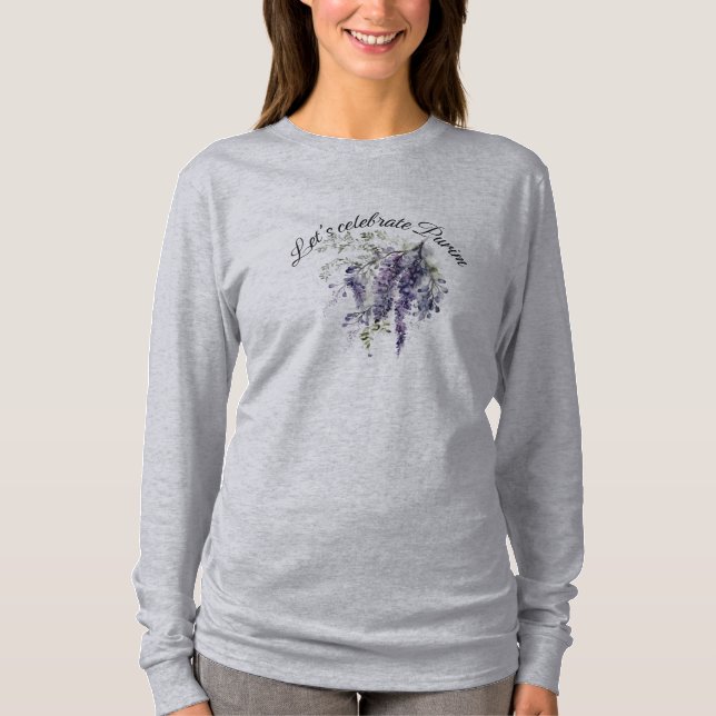 "Let's celebrate Purim'" T-Shirt (Frente)