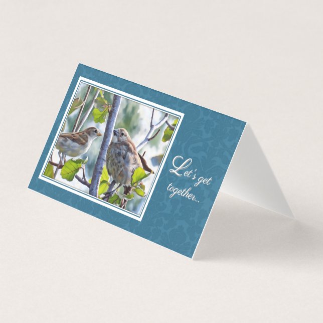 Let's Get Together  Card (Frente)