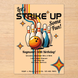 Let's Strike Up Some Fun Bowling Birthday Party