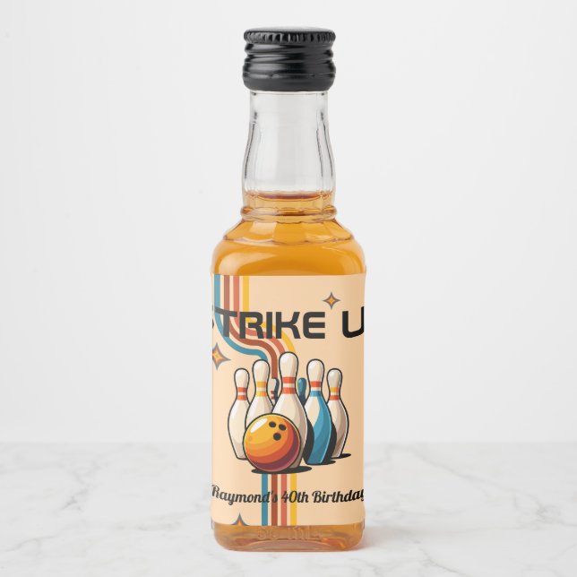 Let's Strike Up Some Fun Bowling Birthday Party (Frente)