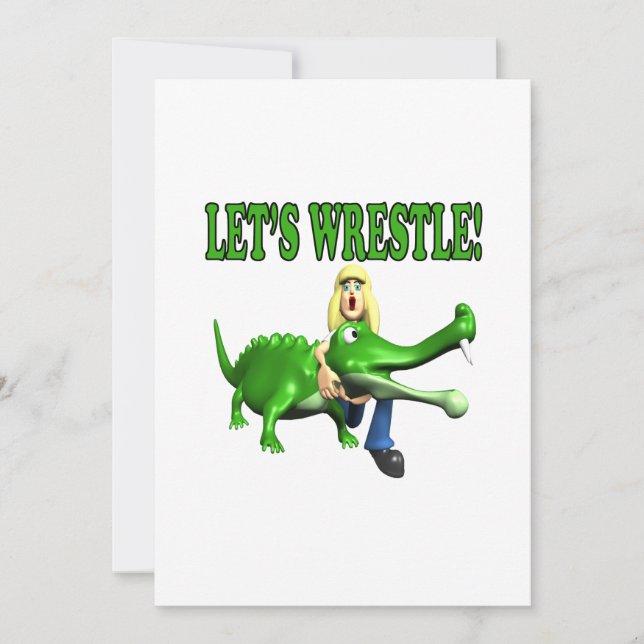 Lets Wrestle (Frente)