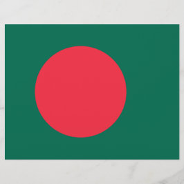 Letterhead com Bandeira de Bangladesh