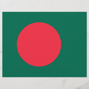 Letterhead com Bandeira de Bangladesh