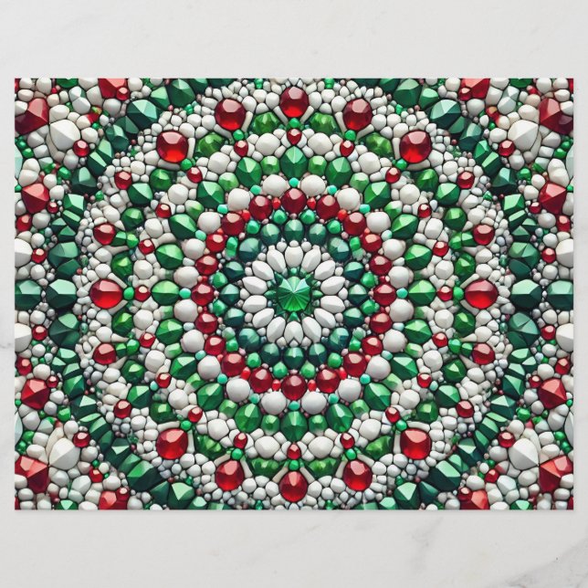 Letterhead com Design de cores italianas (Frente)