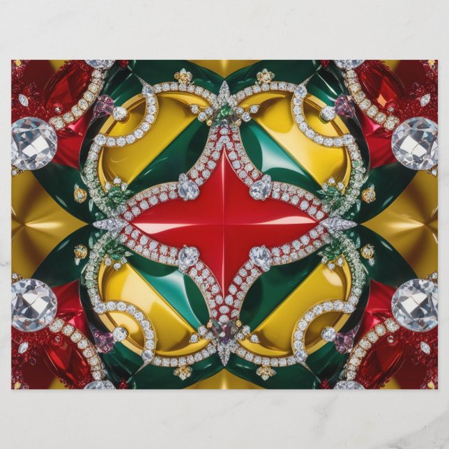 Letterhead com Design de Los Angeles Colors (Frente)