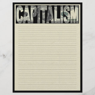 Letterhead Patriota do Tea Party Personalizável