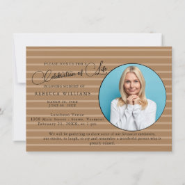 Lettering Mínima Celebração do Convite à Vida