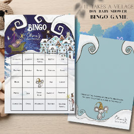 Leva uma Aldeia: Cartão de Bingo Mágico de Inverno