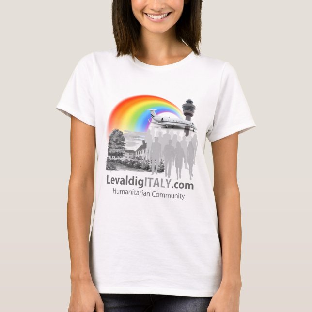 LevaldigITÁLIA - T-Shirts - Gals (Frente)