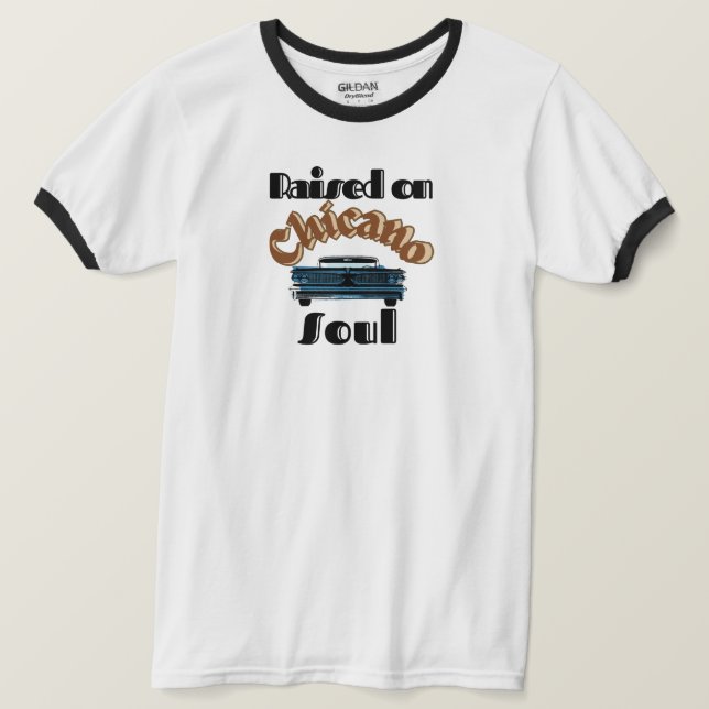 Levantada na T-shirt de Chicano Soul (Frente do Design)