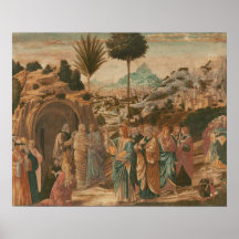 Levantamento do Lázaro Benozzo Gozzoli Poster de B