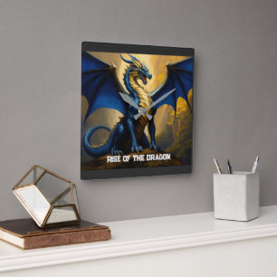 Levantamento do Relógio de Parede do Dragão