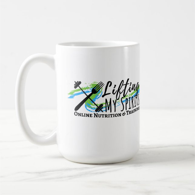 Levantando minha caneca de café dos espírito (Esquerda)