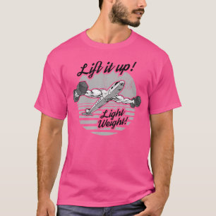 Levante O Giro De Montagem De Camisa Do Powerlifte