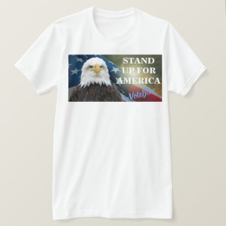 LEVANTE-SE PARA A AMÉRICA #VoteBlue T-Shirt