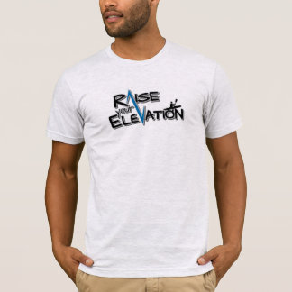 Levante sua elevação que rema o t-shirt