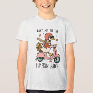 Leve-me à Camisa T-Fall Pumpkin Patch