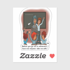 Leve-Me Com Um Adesivo De Corte Personalizado