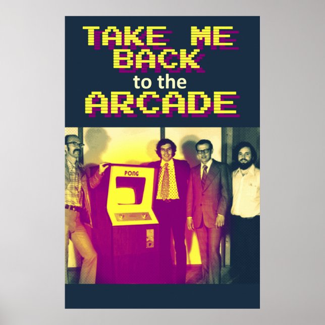 Leve-me de volta à Poster da Arcade (Frente)