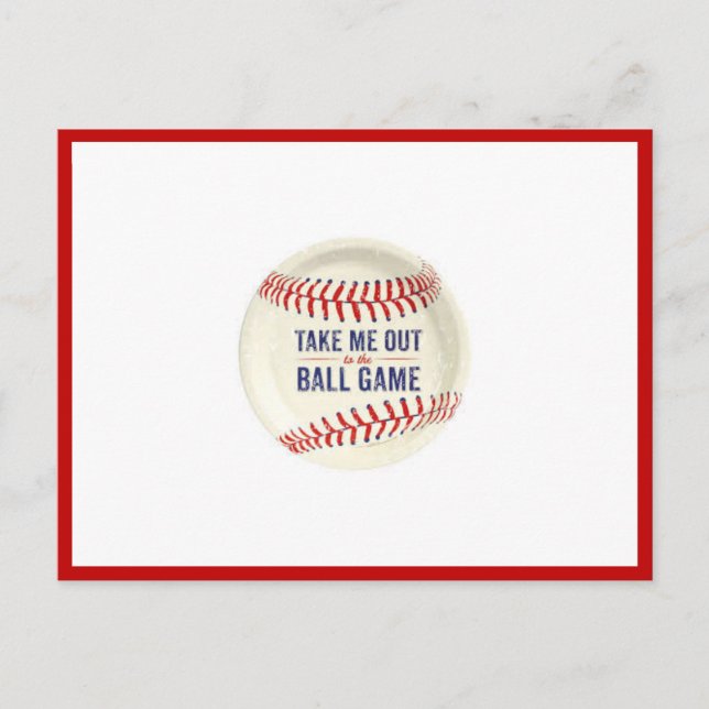 Leve-me para o cartão postal do estádio (Frente)