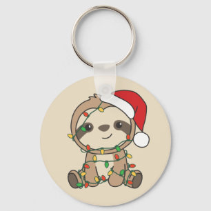 Leve Natal Animais de inverno Chaveiro