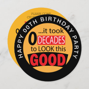 Levou 10 Décadas para parecer bom - 00º convite