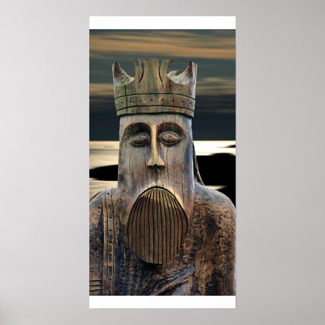 Lewis Chessman Poster Impressão (Frente)