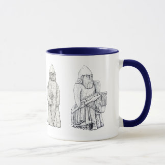 Lewis Chessmen suprime a caneca de arte