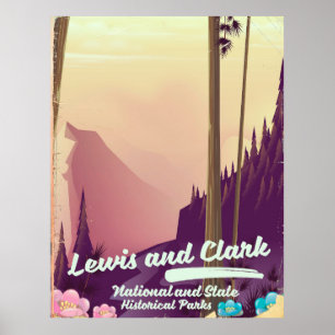 Lewis e Clark National e State Park poster