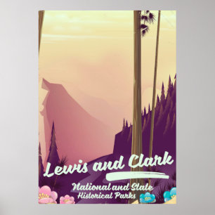 Lewis e Clark National e State Park poster