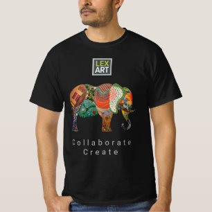 LexArt Colaborar Camisa v2 - Cor Escura