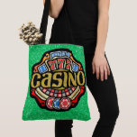 Lg. CASINO Tote - Ver Verso<br><div class="desc">Que ótima bolsa para carregar todos os seus ganhos... :) Na parte de trás, altere o nome ou exclua-o. Use a "escala" ou - para alterar o tamanho do texto. Altere a fonte se desejar. Espero que você adore isto, e terei mais versões. Veja minhas COLEÇÕES DE BOLSAS, COLEÇÃO DE...</div>