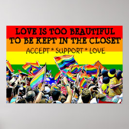 LGBT Amor é Belo Desfile POSTER