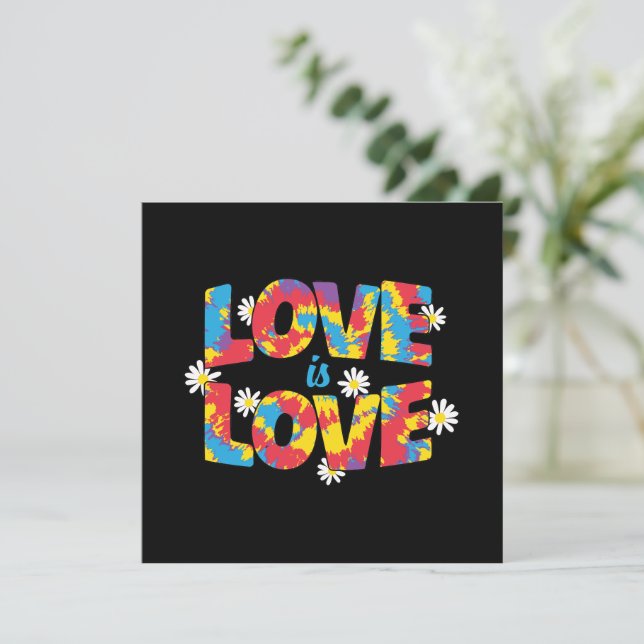 LGBTQ - Amor é Amor - Cor Arco-Íris (Em pé/Frente)