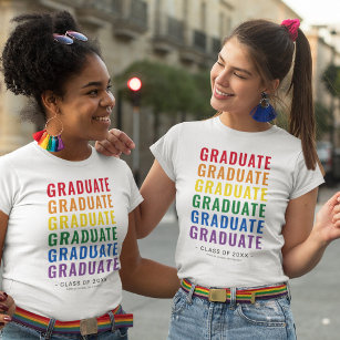 LGBTQ Formando do Orgulho Arco-Íris T-Shirt