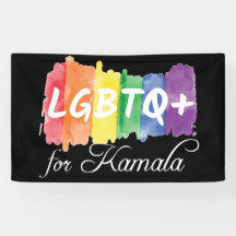 LGBTQ para a Eleição do Orgulho gay Kamala Rainbow