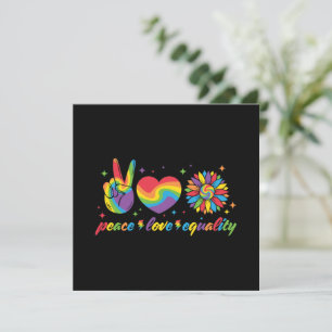LGBTQ - Paz, Amor, Igualdade