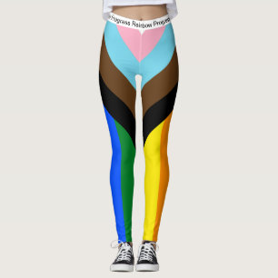 LGBTQ & Pride - Leggings de Sinalizador do Andamen
