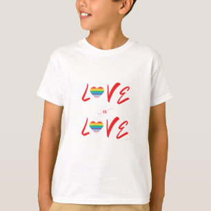 LGBTQIA Love Sempre ganha Rainbow Pride T-Shirt