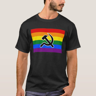 LGBTQIA+ Martelo do Orgulho e T-Shirt Falsiforme