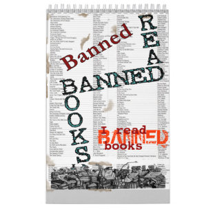 Li livros BANNED..2023 Calendário