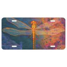 Libélula flamejante