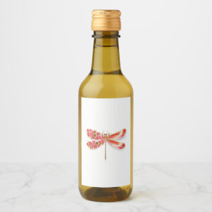 Libélula flor com jóias sakura