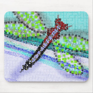 libélula Mousepad
