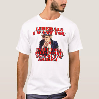 Liberais - deixe o t-shirt de América